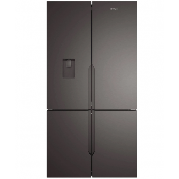 WQE5760BB Westinghouse 564 L French Door Fridge with Non-Plumbed Water Dispenser - Charcoal Black 